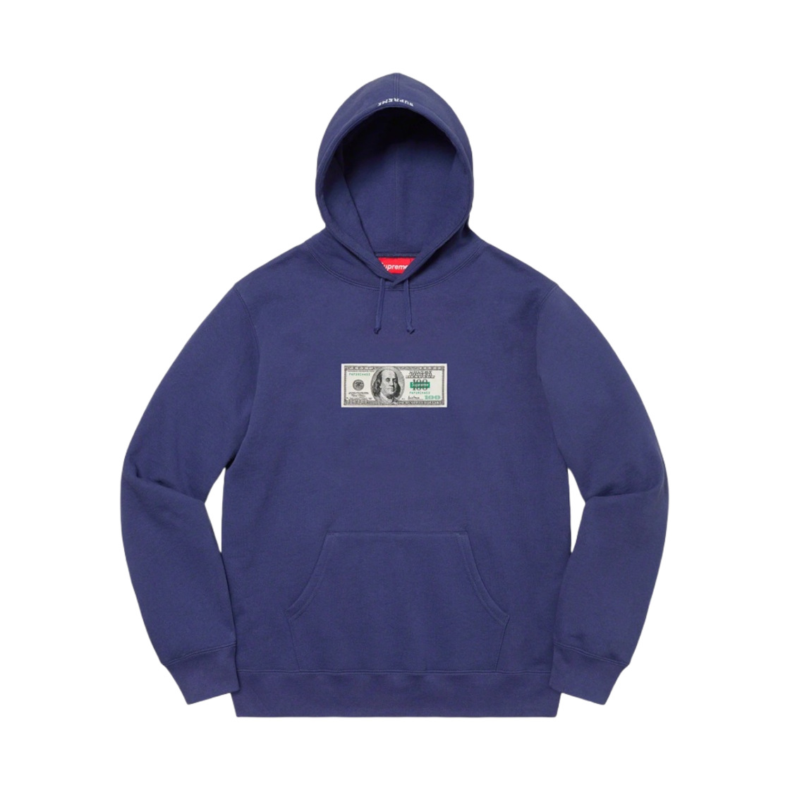 슈프림 프랭클린 후드 스웨트셔츠 워시드 네이비 - 20SS(Supreme Franklin Hooded Sweatshirt Washed Navy - 20SS) - 1