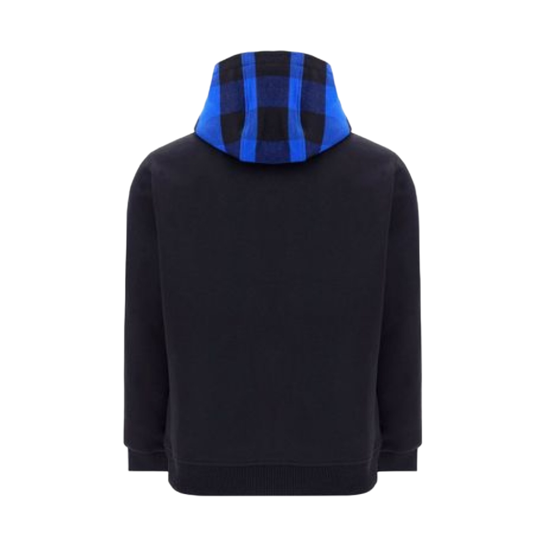 버버리 사무엘 체크 로고 후드 블랙(Burberry Samuel Check Logo Hoodie Black) - 2