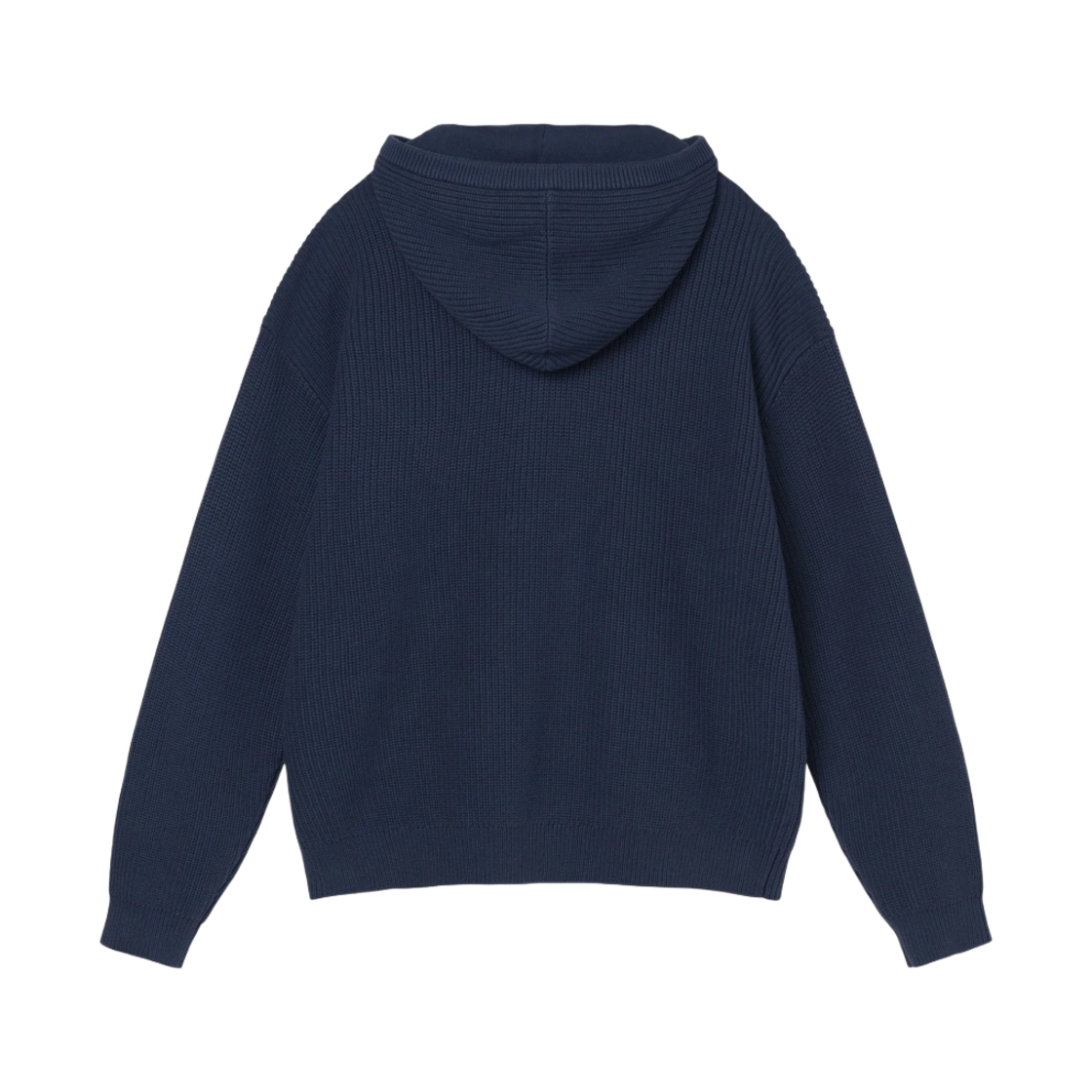 스투시 코튼 니트 후드 네이비(Stussy Cotton Knit Hood Navy) - 2
