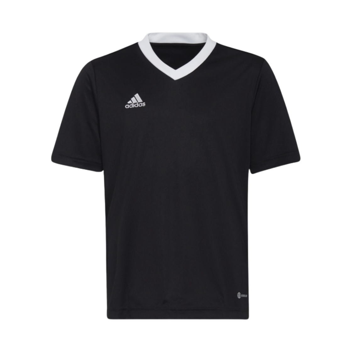 (키즈) 아디다스 엔트라다 22 저지 블랙 - KR 사이즈((Kids) Adidas Entrada 22 Jersey Black - KR Sizing) - 1