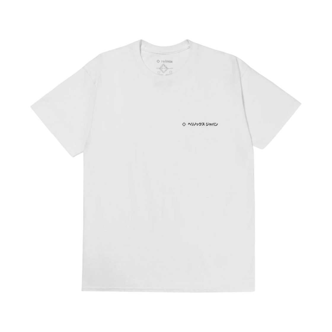 헬리녹스 카타카나 로고 티셔츠 화이트(Helinox Katakana Logo T-Shirt White)