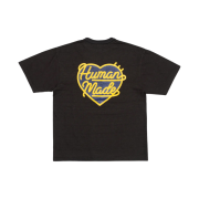 Human Made Heart Badge T-Shirt Black