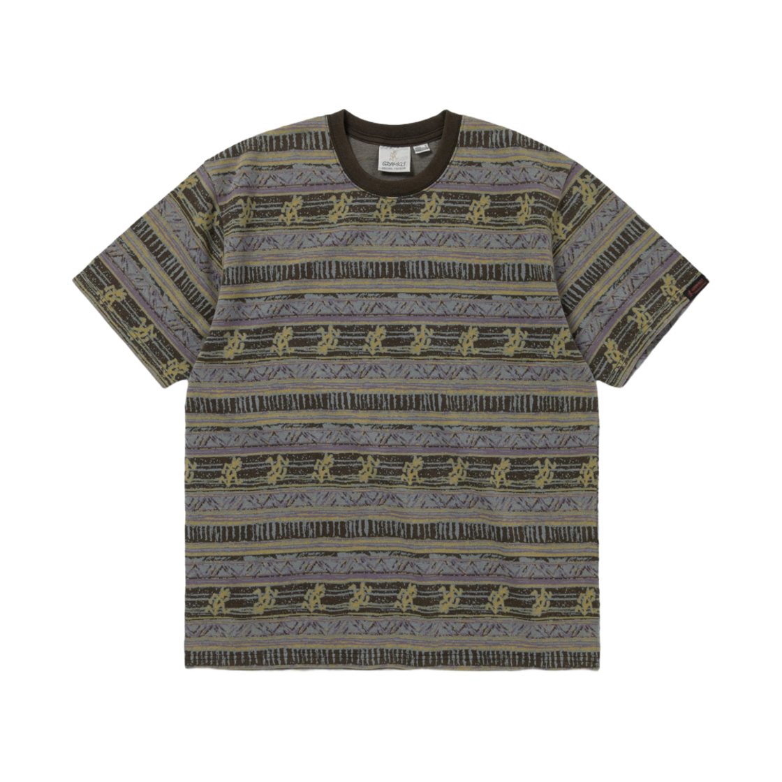 디스이즈네버댓 x 그라미치 패턴 자카드 티셔츠 멀티(Thisisneverthat x Gramicci Pattern Jacquard T-Shirt Multi)