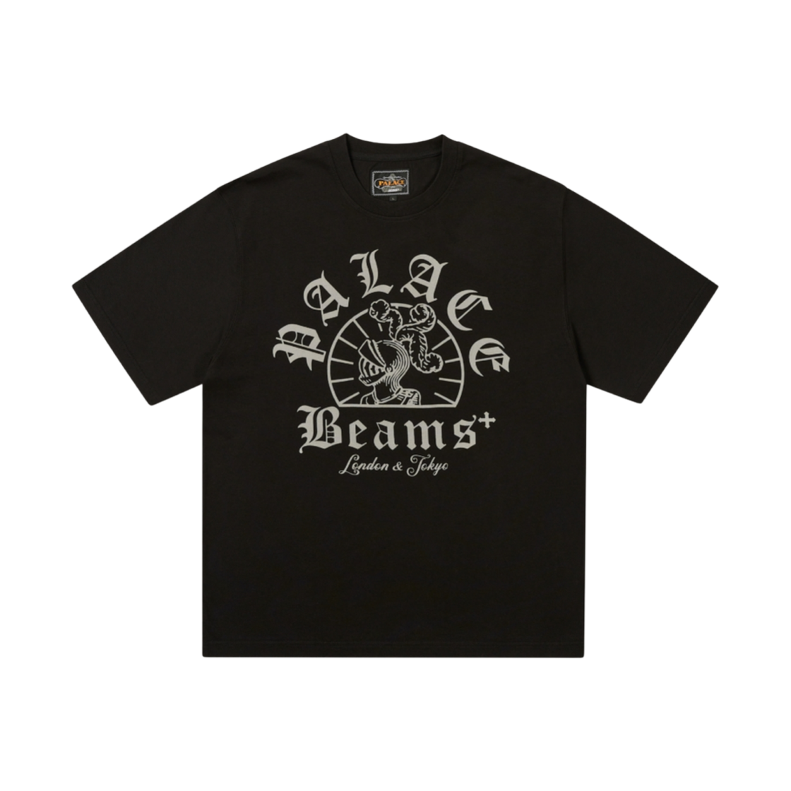팔라스 x 빔즈 플러스 그래픽 티셔츠 블랙 - 24FW(Palace x Beams Plus Graphic T-Shirt Black - 24FW)