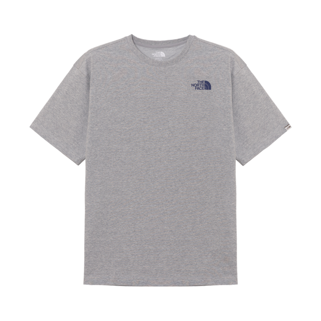 NT7UR08L The North Face Floral S/S Round T-Shirt Melange Grey - 25SS