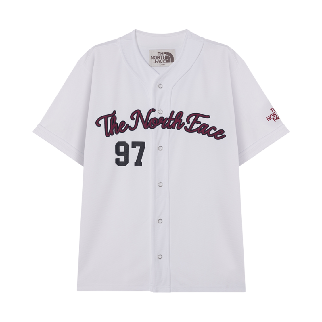 NT7UR25K The North Face TNF Crew S/S Jersey Top White - 25SS