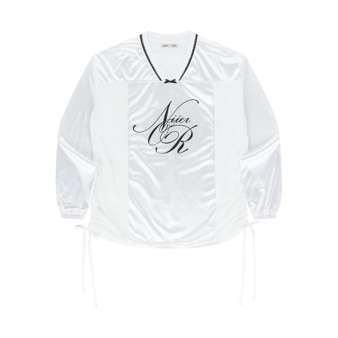 니어 노어 Nn 풋볼 티셔츠 화이트(NIIER NOR Nn Football T-Shirt White)