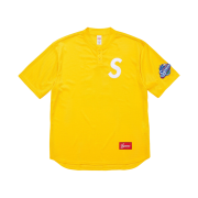 Supreme S Logo Baseball Henley Yellow - 24FW