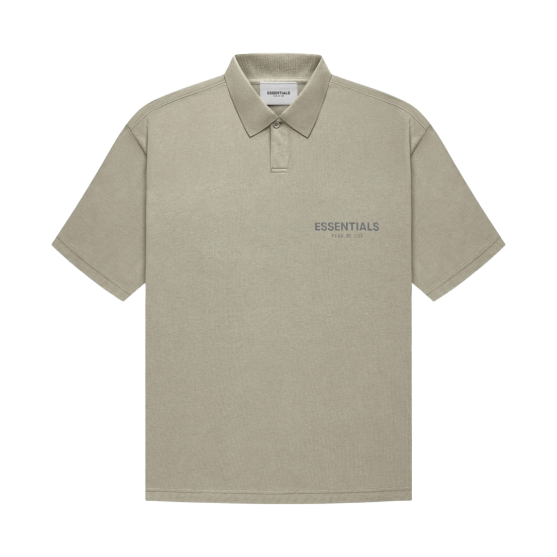 에센셜 숏슬리브 폴로 피스타치오 - 21FW