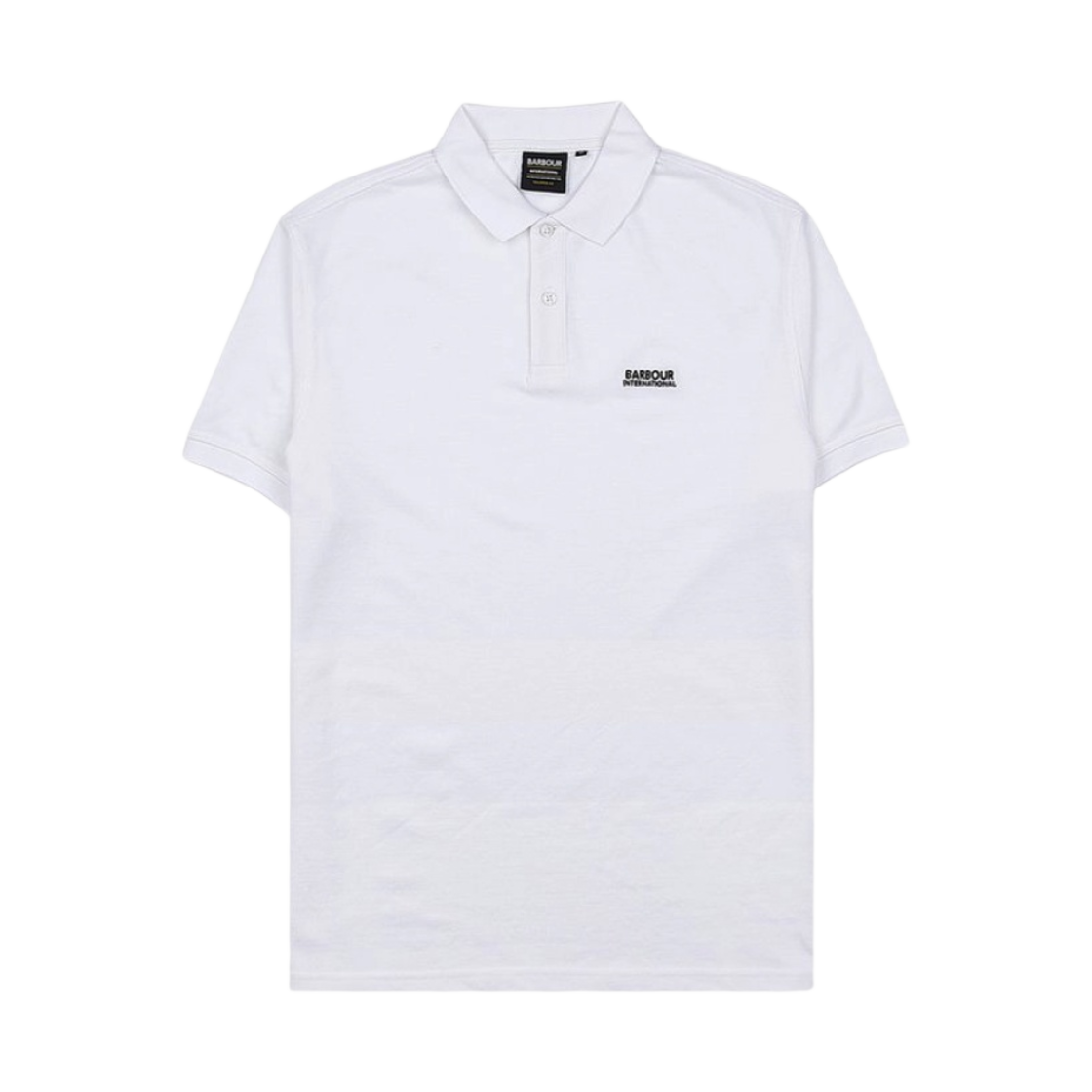 MML1293WH11 Barbour International Tourer Polo Shirt White