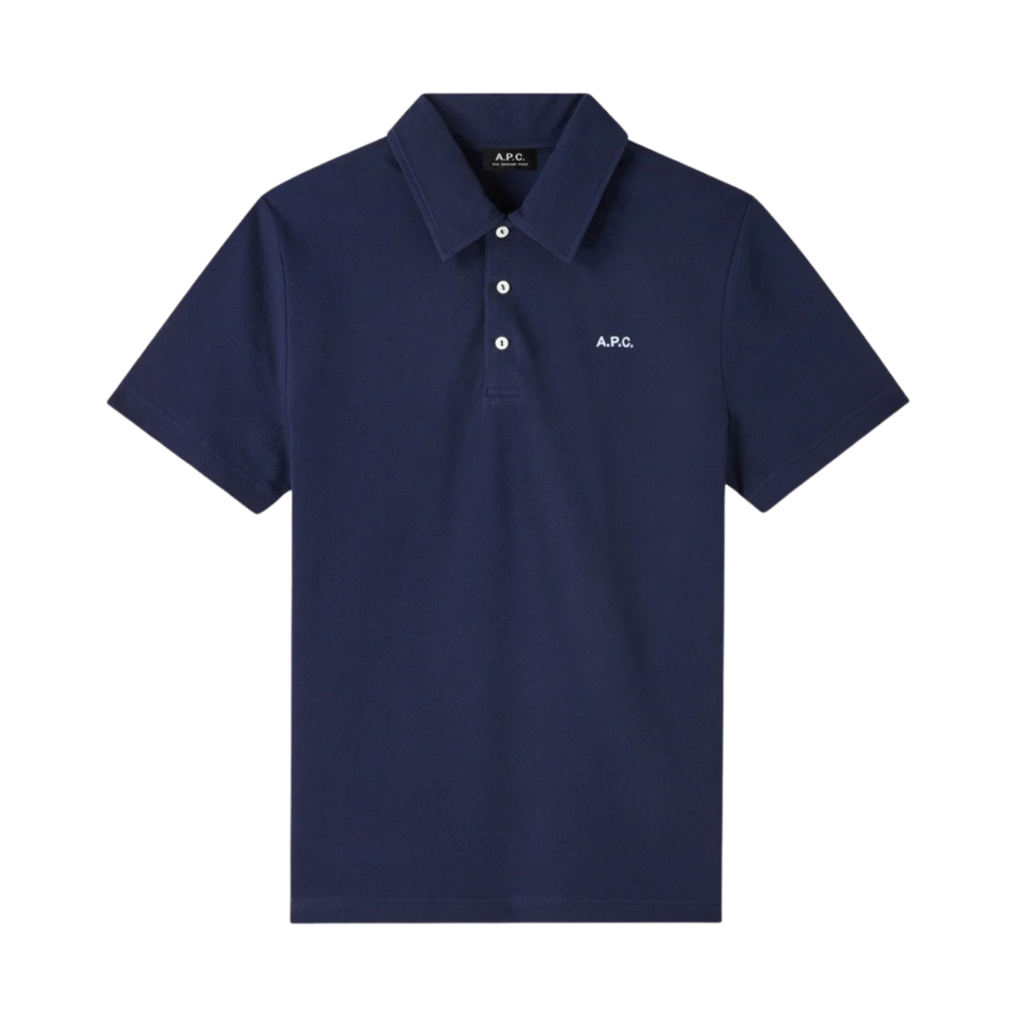 COGWZ-H26344-IAK A.P.C. Austin Polo Shirt Dark Navy Blue