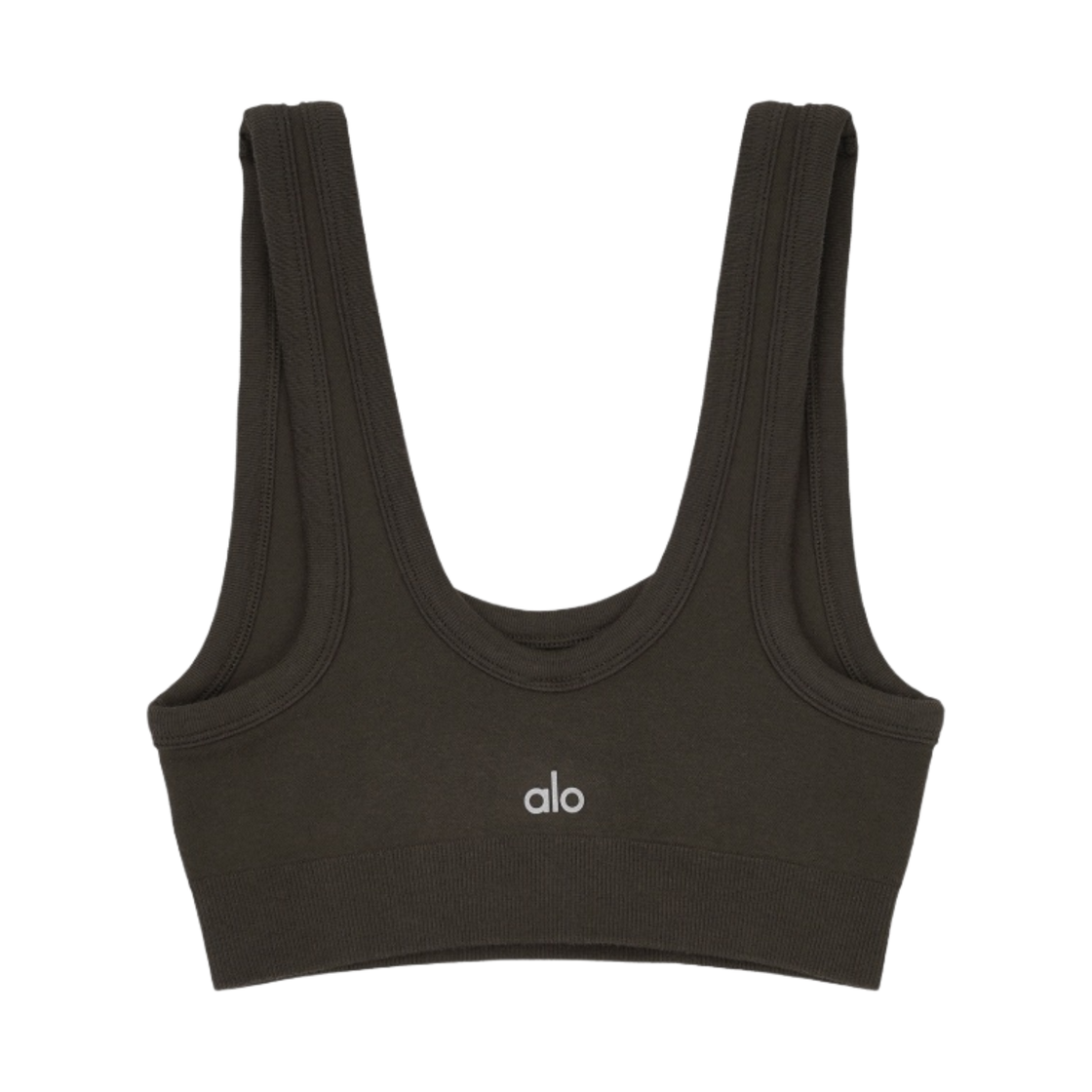 (W) 알로 요가 심리스 쵸즌 브라 에스프레소