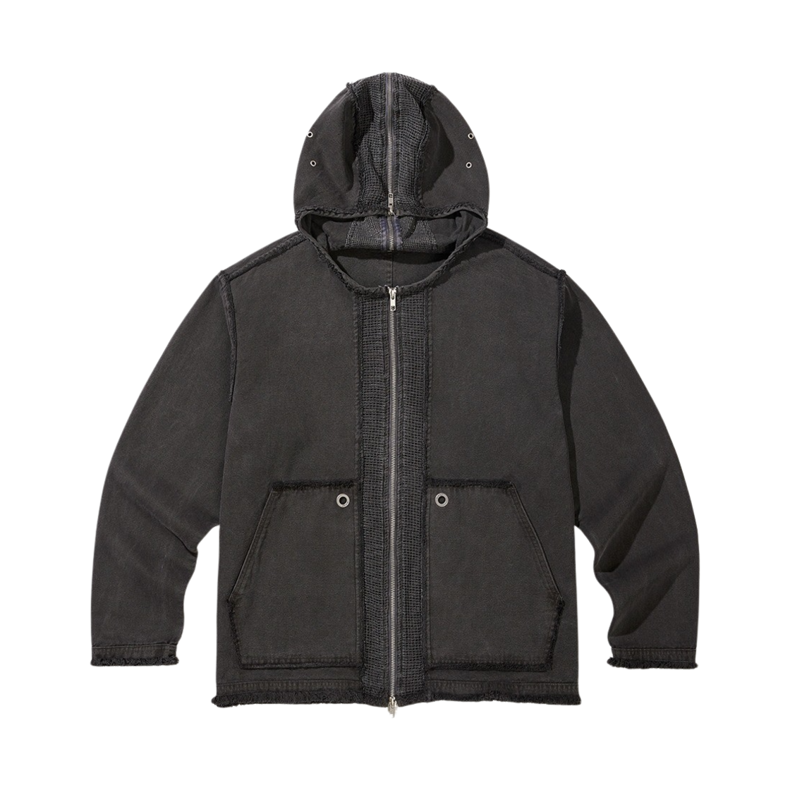 아이시토 집업 후드 차콜(Icyto Zip Up Hoodie Charcoal)
