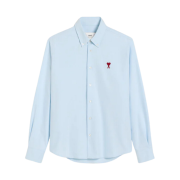 AMI de Coeur Cotton Oxford Button Down Shirt Sky Blue