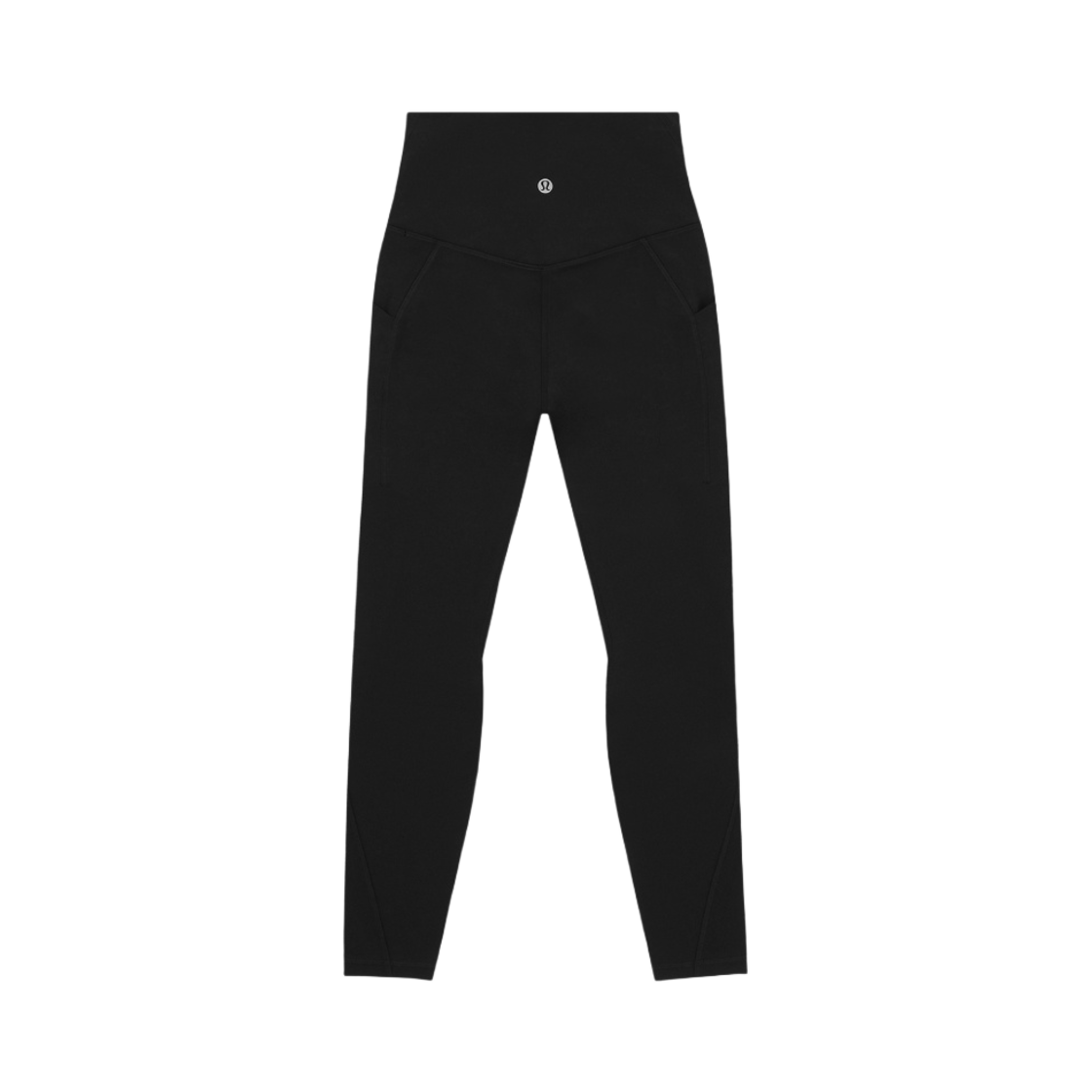 (W) 룰루레몬 얼라인 하이라이즈 24인치 포켓 팬츠 블랙 - 아시아((W) Lululemon Align High-Rise 24 Inch Pocket Pants Black - Asia)