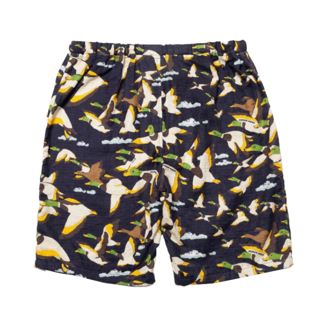 휴먼 메이드 덕 거즈 쇼츠 네이비(Human Made Duck Gauze Shorts Navy) - 2