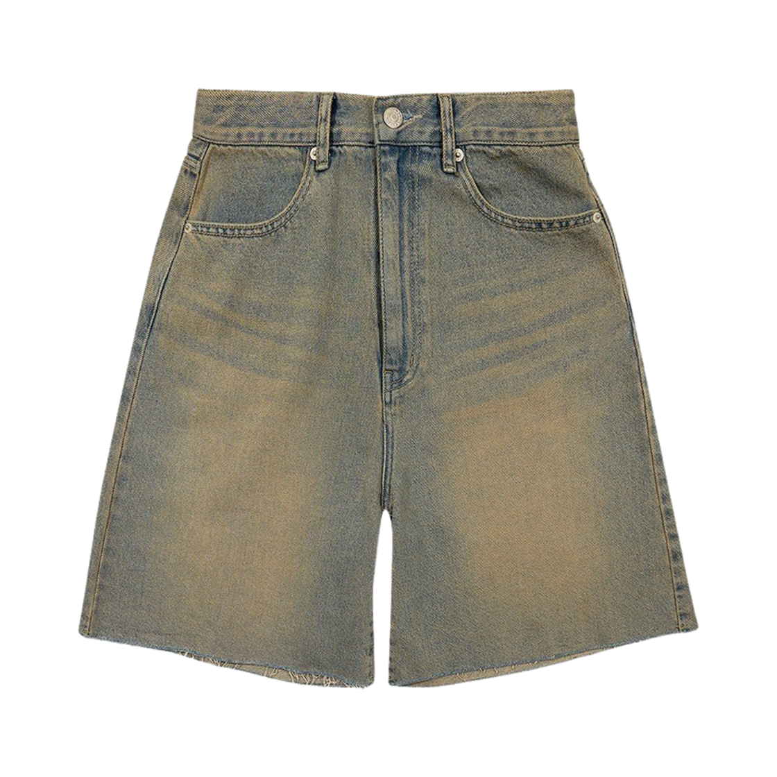 MF2414DN001CLI Margarin Fingers Denim Bermuda Pants Light Indigo