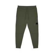 C.P. Company Diagonal Raised Fleece Utility Sweatpants Stone Grey - 21FW