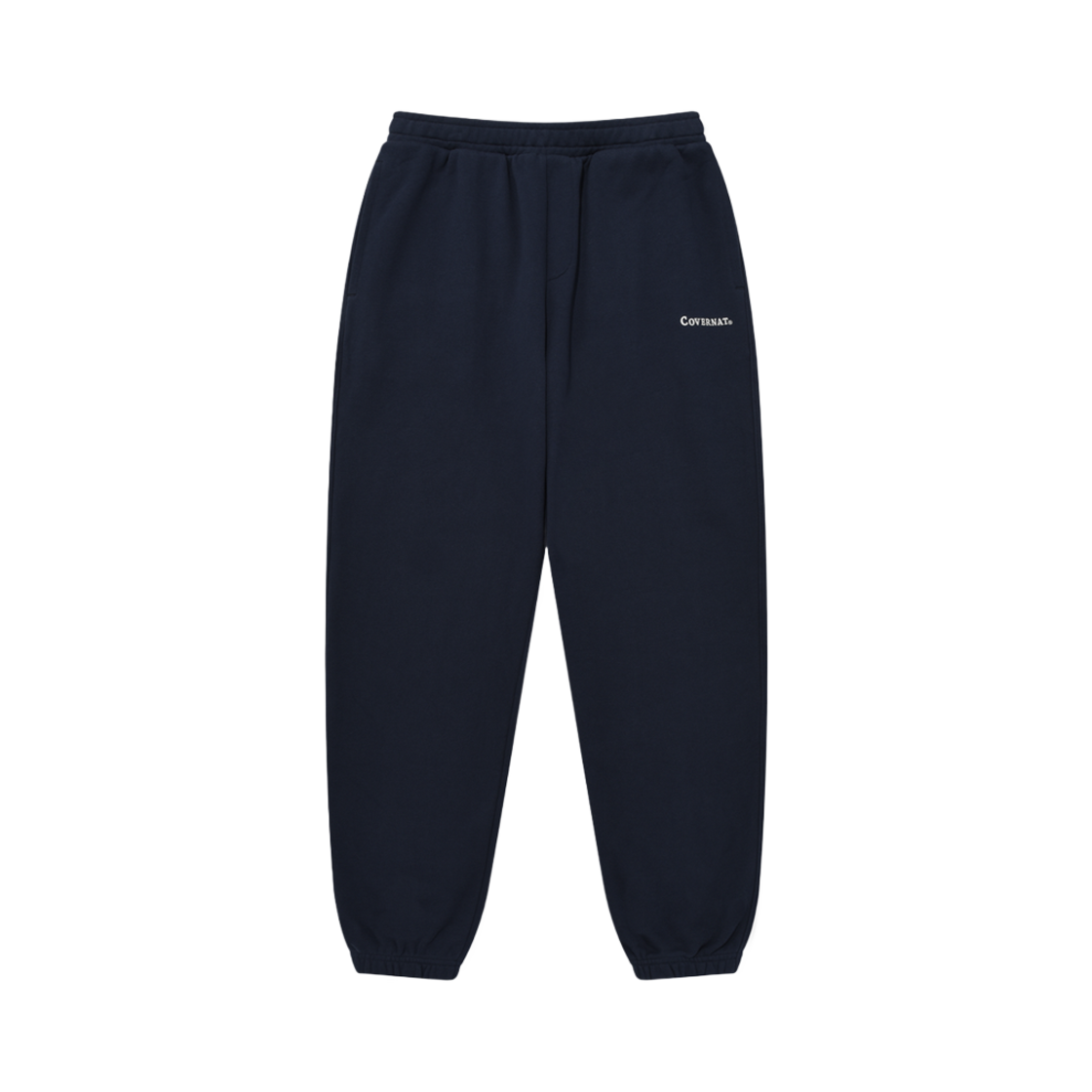 커버낫 어센틱 로고 스웻 조거 팬츠 네이비(Covernat Authentic Logo Sweat Jogger Pants Navy) - 1