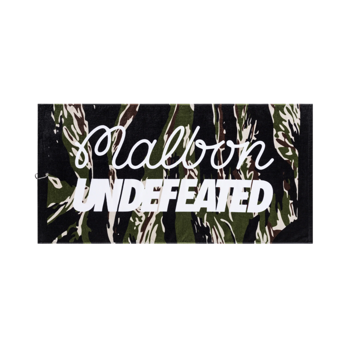 말본 골프 x 언디핏 골프 타월 블랙(Malbon Golf x Undefeated Golf Towel Black)