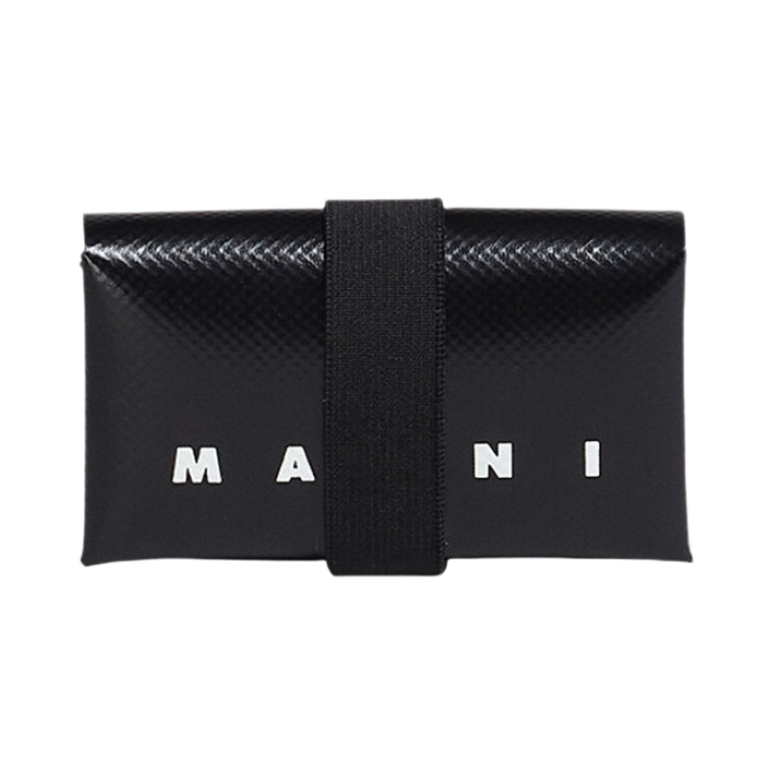 마르니 PVC 오리가미 구조 지갑 블랙(Marni PVC Origami Construction Wallet Black)