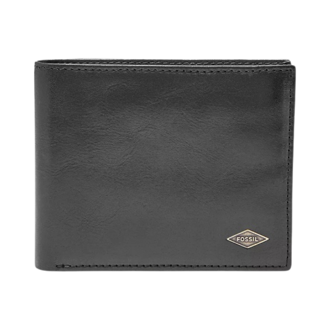 파슬 라이언 레더 RFID 플립 ID 반지갑 블랙(Fossil Ryan Leather RFID Flip ID Bifold Wallet Black)