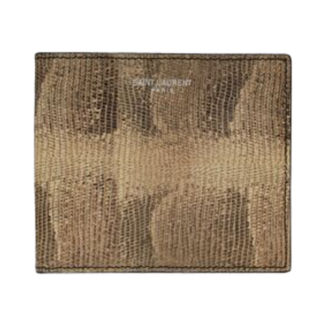 생로랑 파리 이스트 웨스트 월렛 리자드 엠보스 레더 베이지(Saint Laurent Paris East/West Wallet in Lizard Embossed Leather Beige) - 1