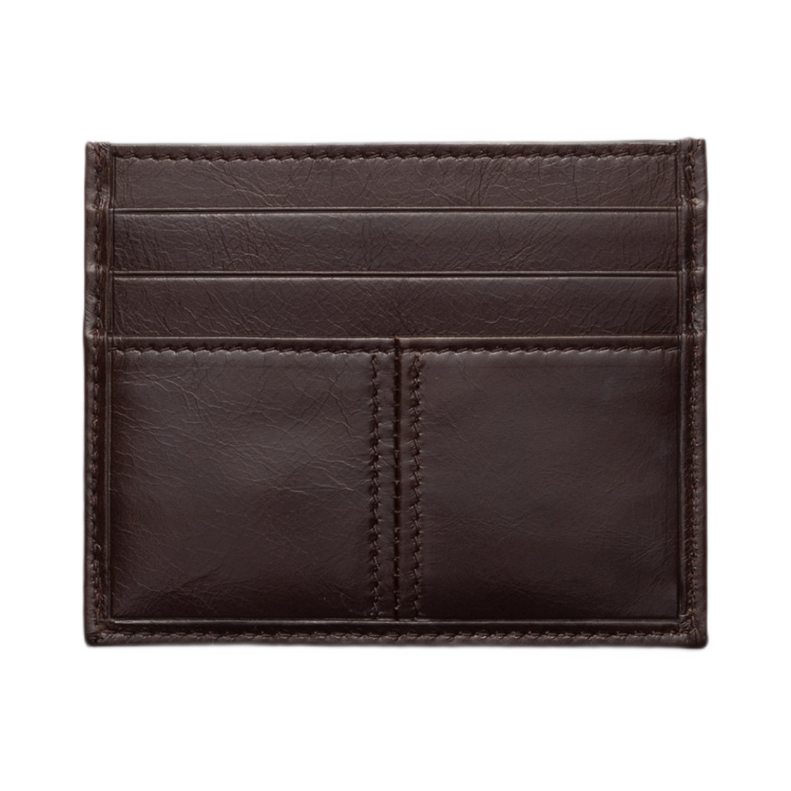 프라다 레더 카드 홀더 다크 브라운(Prada Leather Card Holder Dark Brown) - 2