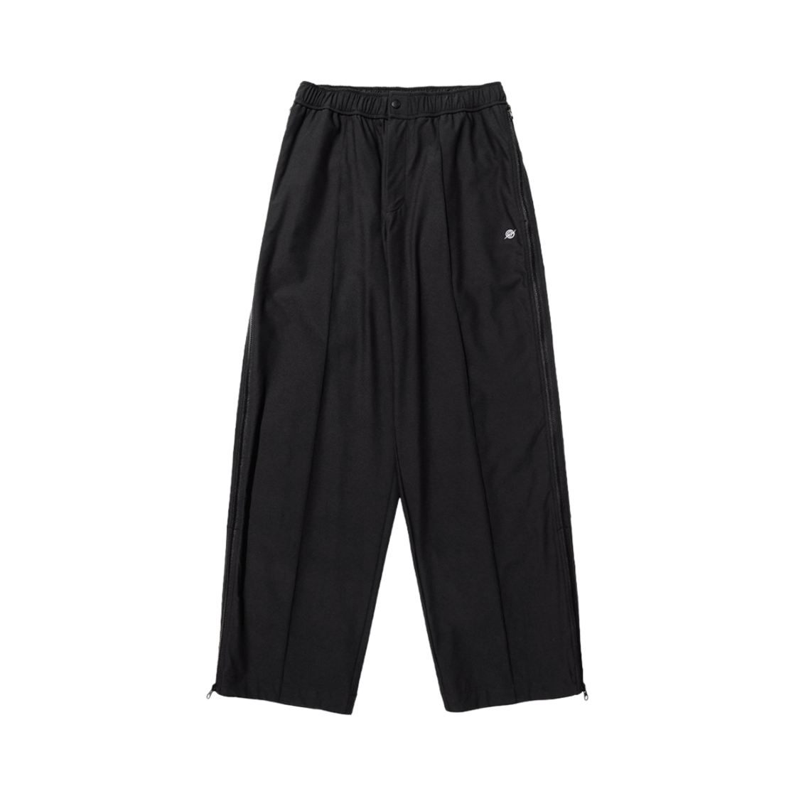 KA3PT1205M KALA PATTHAR Nylon Span 4 Way Zip Pants Black