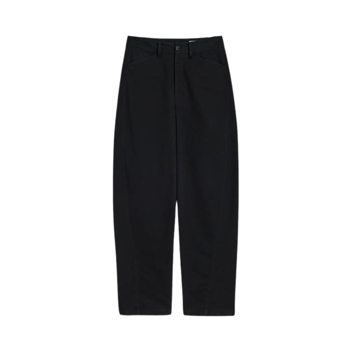 (W) 르메르 파이브 포켓 트위스트 팬츠 블랙((W) Lemaire Five Pocket Twisted Pants Black)
