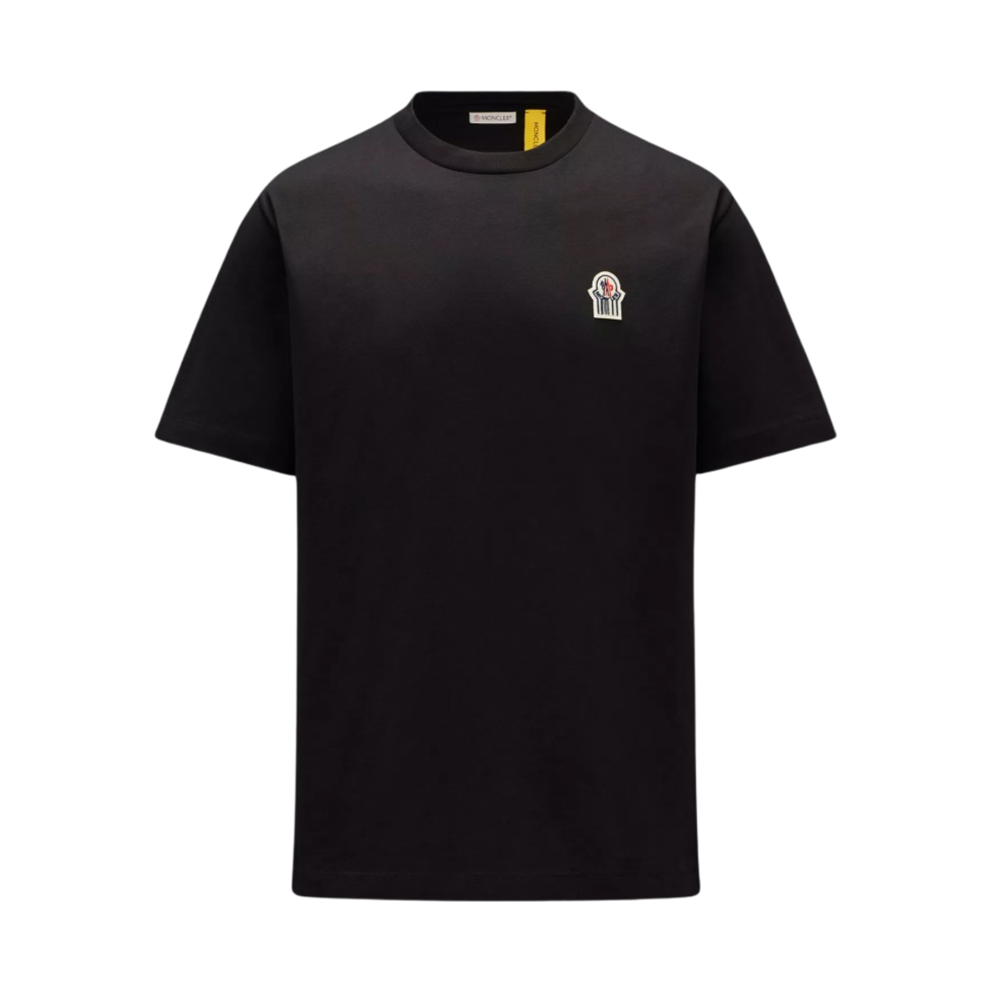 몽클레르 x 젠틀 몬스터 로고 패치 티셔츠 블랙 - 22SS