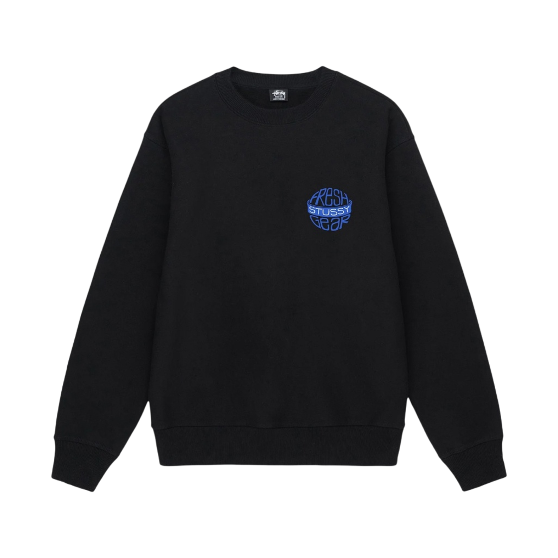 ★韓国の人気★【STUSSY】★SURFMAN CREW SOCK.S★ 스투시 프레쉬 기어 크루넥 블랙 | Stussy | KREAM