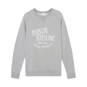 Maison Kitsune Palais Royal Classic Sweatshirt Grey Melange