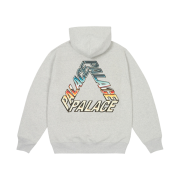 Palace Chrome P3 Hood Grey Marl - 24SS
