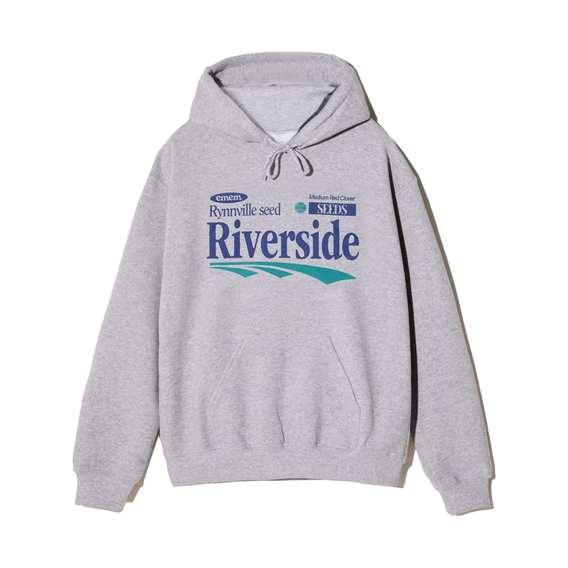 길단 X 이엠이엠 리버사이드 후디 그레이(Gildan X EMEM Riverside Hoodie Gray)