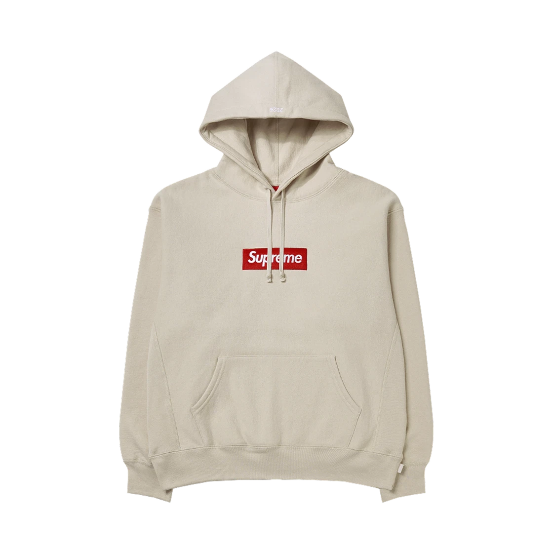 Supreme Supreme Box Logo Hooded Sweatshirt Stone - 24FW · M