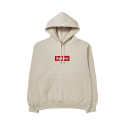 Supreme Box Logo Hooded Sweatshirt Stone - 24FW