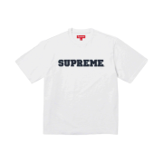 Supreme Collegiate S/S Top White - 23FW