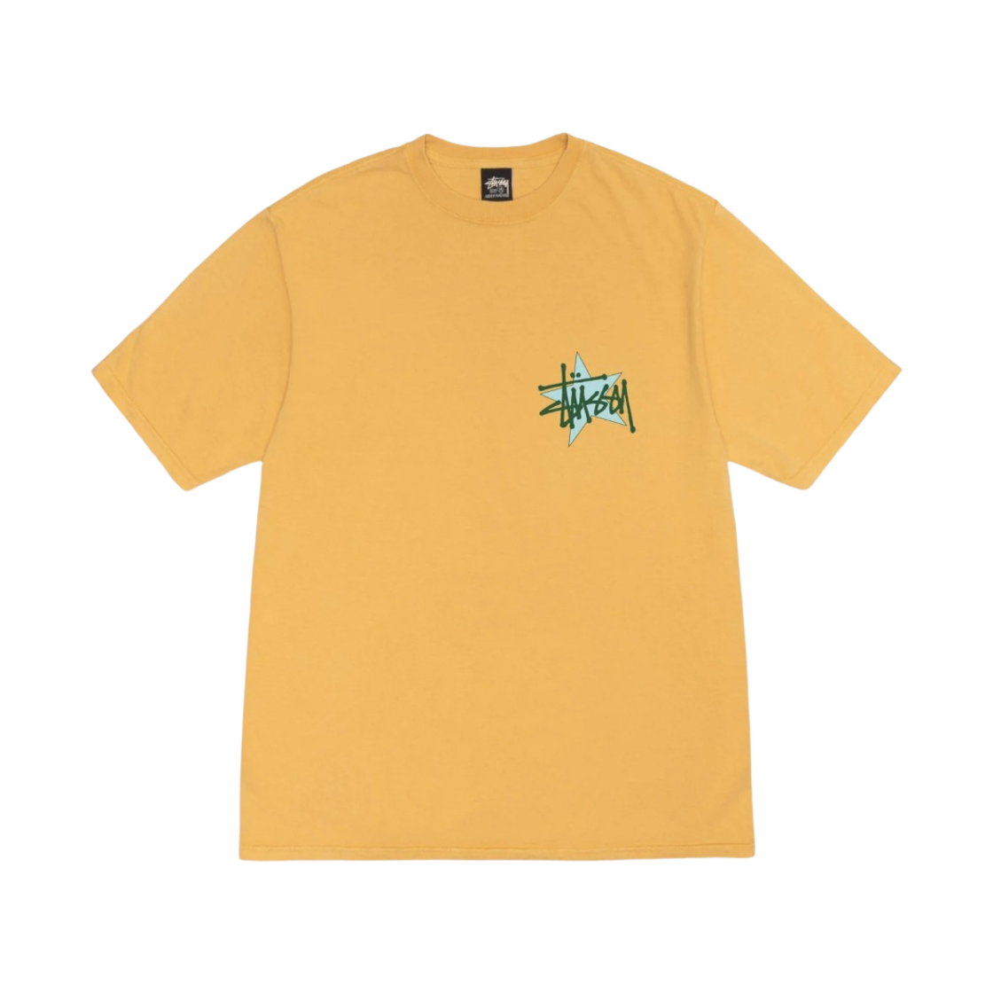 스투시 스타 피그먼트 다이드 티셔츠 허니(Stussy Star Pigment Dyed T-Shirt Honey) - 2