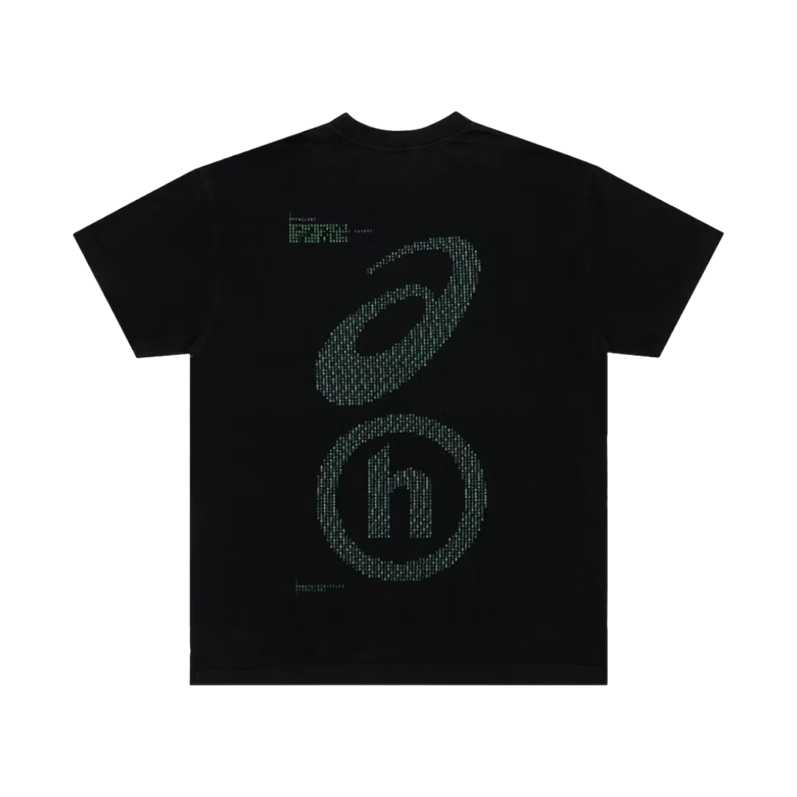 히든 NY x JW 커스텀 x 아식스 ASCIIS 티셔츠 블랙(Hidden NY x JW Customs x Asics ASCIIS T-Shirt Black)