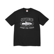 Supreme x Corteiz Rules The World T-Shirt Black - 23FW