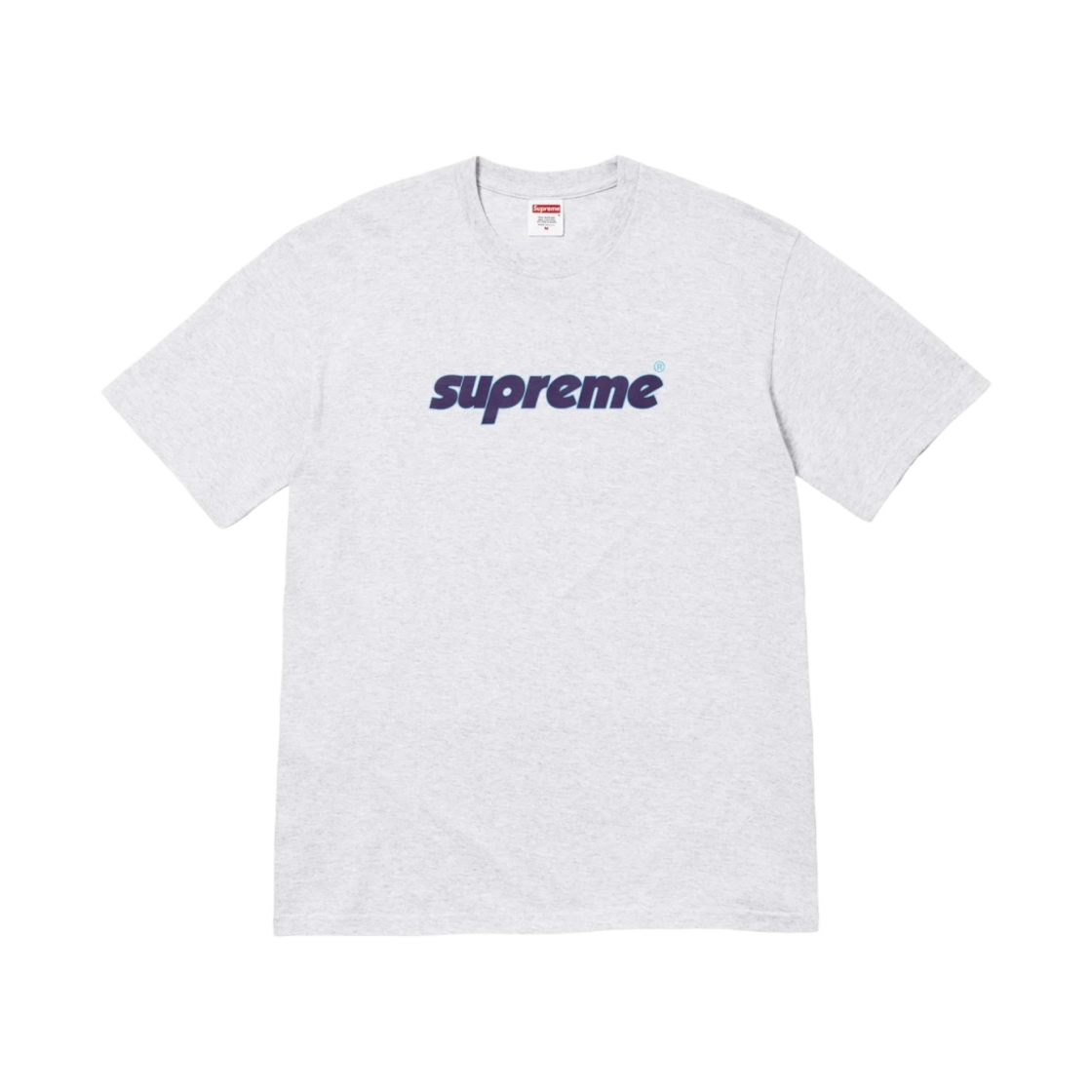 슈프림 핀라인 티셔츠 애쉬 그레이 - 24SS(Supreme Pinline T-Shirt Ash Grey - 24SS)