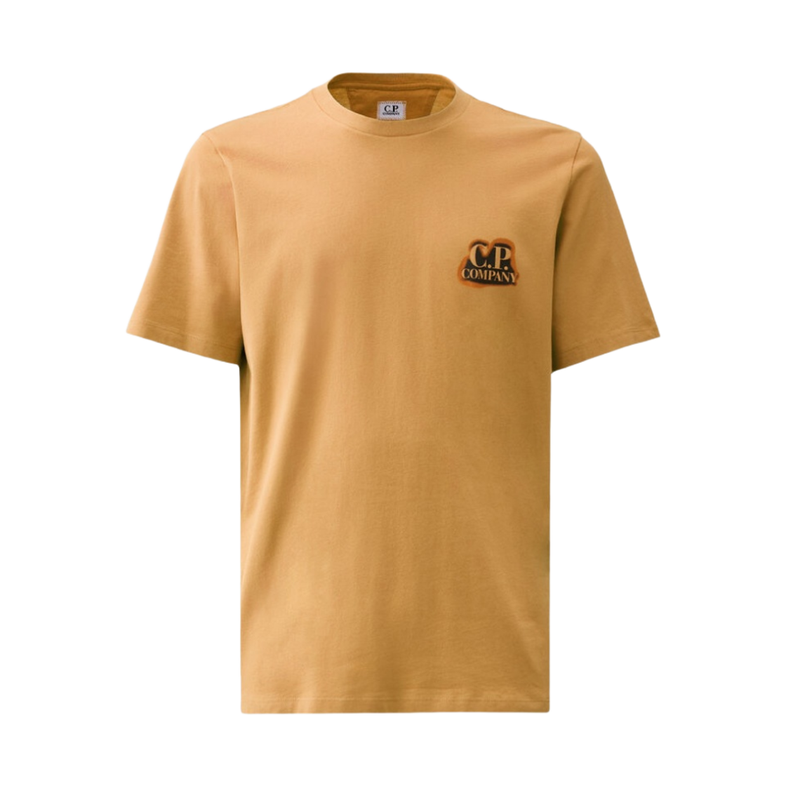 C.P. 컴퍼니 24/1 저지 아티저널 브리티시 세일러 티셔츠 페이스트리 쉘 오렌지 - 24SS(C.P. Company 24/1 Jersey Artisanal British Sailor T-Shirt Pastry Shell Orange - 24SS) - 1