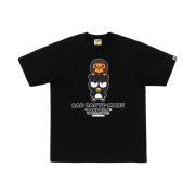BAPE Baby Milo x Bad Badtz-Maru T-Shirt Black - Ginza Store Exclusive