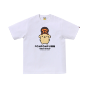 BAPE Baby Milo x Pompompurin T-Shirt White
