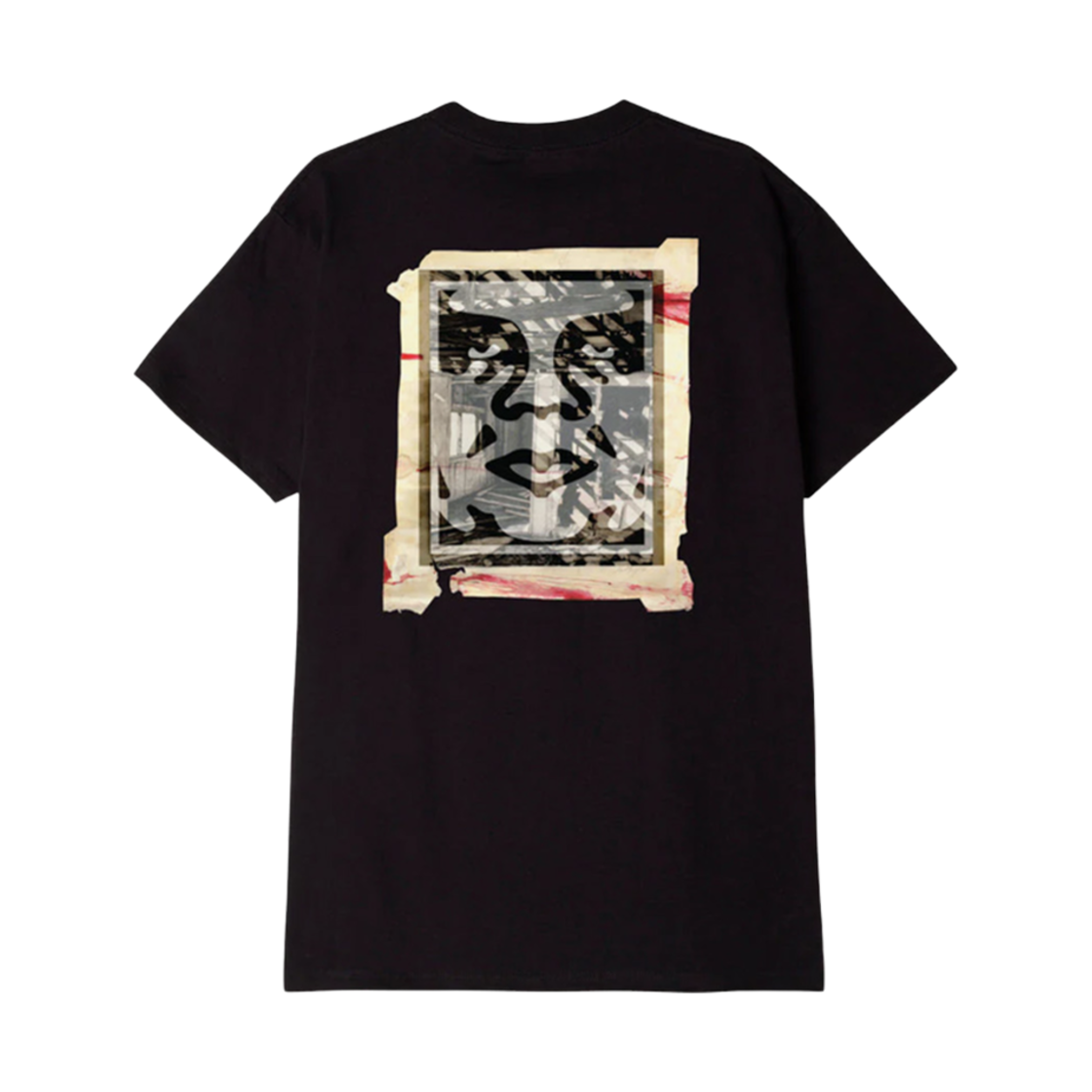 오베이 OGA 파인 아트 티셔츠 블랙(Obey OGA Pine Art T-Shirt Black)