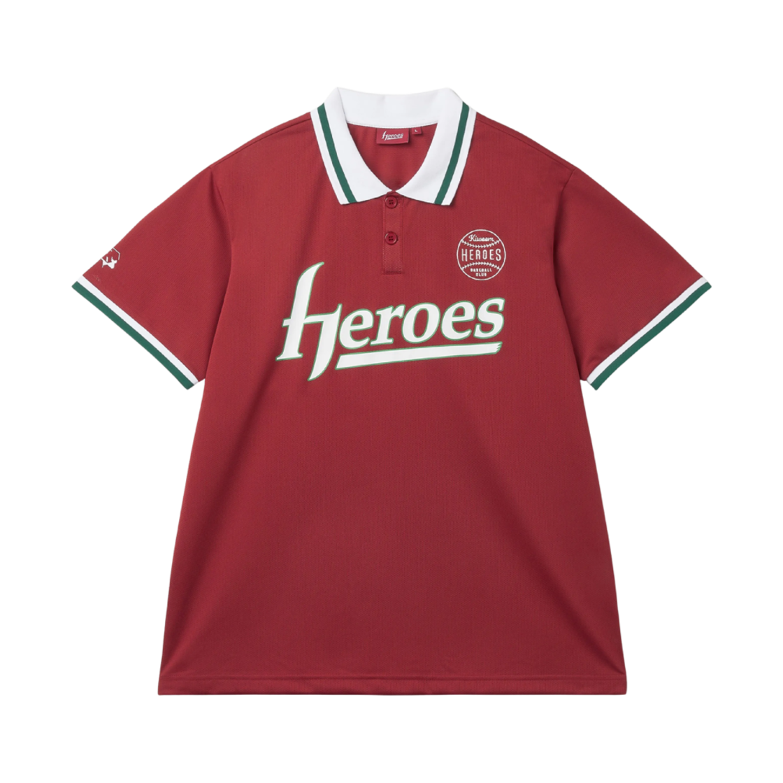 키움 히어로즈 25 스프링 캠프 트레이닝 저지 버건디(Kiwoom Heroes 25 Spring Camp Training Jersey Burgundy)
