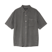 Hatchingroom Loosed Shirt Double Face Charcoal