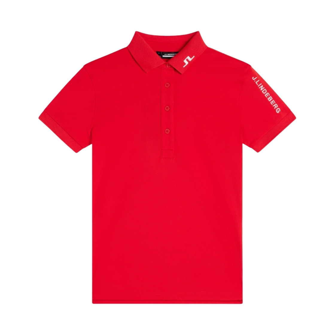 GWJT08085-G135 (W) J.Lindeberg Tour Tech Polo Fiery Red