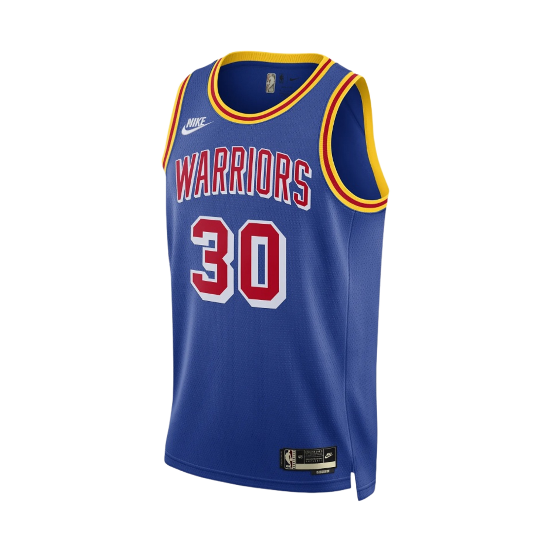 나이키 스테판 커리 골든 스테이트 워리어스 클래식 에디션 NBA 스윙맨 저지 러쉬 블루(Nike Stephen Curry Golden State Warriors Classic Edition NBA Swingman Jersey Rush Blue)